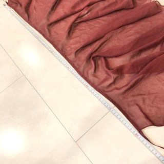 【ネット決済・配送】新品未使用　美品　バレエ　スカート　巻きスカート　えんじ色　ダンス　レオタード　バレエ用　バレエ用品　アクセサリー　バレー Crimson ballet skirt dance leotardの画像