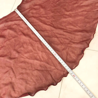【ネット決済・配送】新品未使用　美品　バレエ　スカート　巻きスカート　えんじ色　ダンス　レオタード　バレエ用　バレエ用品　アクセサリー　バレー Crimson ballet skirt dance leotardの画像