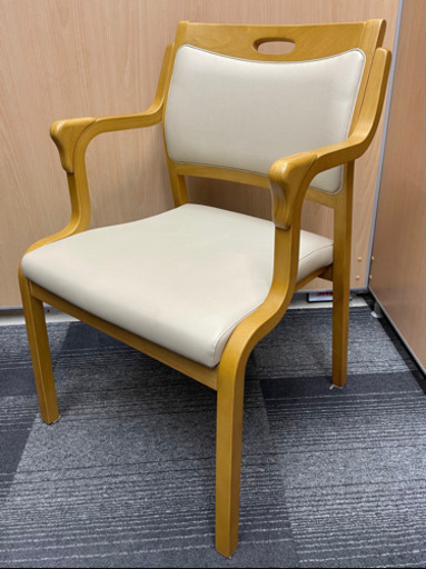 【お渡し先きまりました！】GM495　介護用家具〖Care- ケア〗ダイニングセット 2人用 介護用椅子　貞苅椅子製作所　木製家具　木
