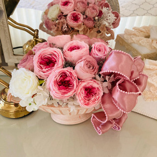 ロココ調プリザーブド Flowerアレンジ新品 - 家電 ロココ調プリザーブド Flowerアレンジ新品 - 家電