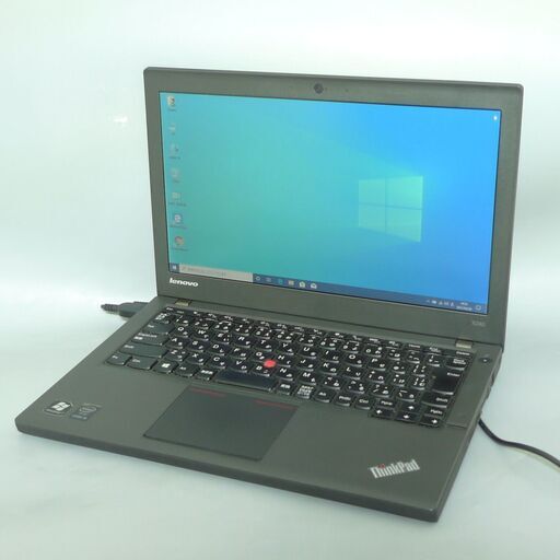 送料無料 SSD-256GB 1台限定 高性能 ノートパソコン 中古良品 12.5型 Lenovo X240 第4世代Core i5 8GB 無線 カメラ Windows10 LibreOffice