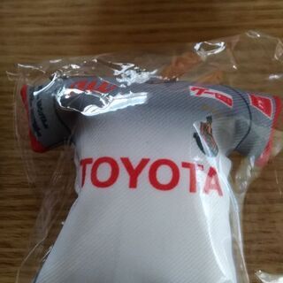名古屋グランパスクッションキーホルダー9個&コースターハンカチのおまけ付きの画像