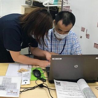 【障がい者採用】簡単なパソコン業務スタッフ(就労継続⽀援A型) - 長崎県長崎市の画像