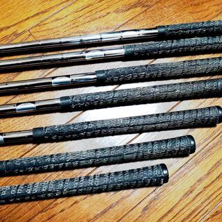 【レンタル可】テーラーメード バーナー ス－パースティール 純正スチールシャフト フレックスS ゴルフクラブ アイアンセット 4～9、P 7本セットです。の画像