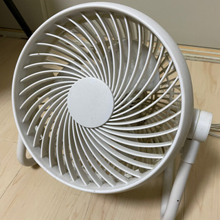 【0円】【無印良品】サーキュレーター 白