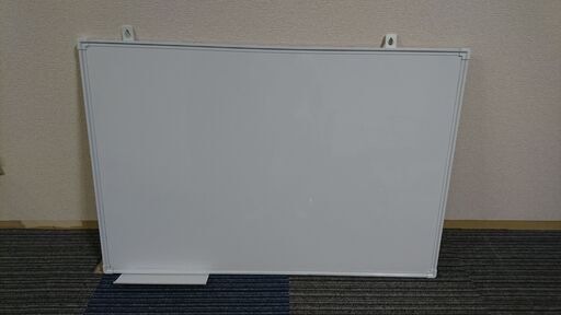 [美品] PLUS 壁掛けホワイトボード 900×600mm WB-0906WSJ オフィス 事務所 ②