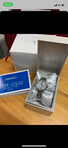 SEIKO LUKIA 腕時計　電波時計
