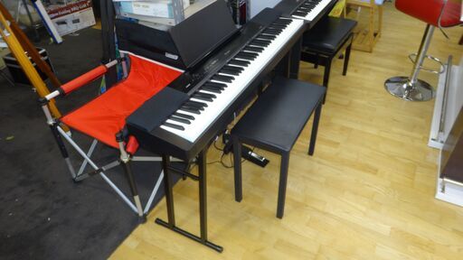 値下げしました☆k234☆CASIO☆電子ピアノ☆privia☆2014年製☆3ヶ月動作保証付き☆椅子付き☆フットペダル付き☆近隣配達