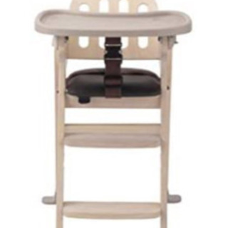 カトージ 木製ハイチェア Easy-sit ホワイトウォッシュ 7か月~ の画像