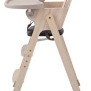 カトージ 木製ハイチェア Easy-sit ホワイトウォッシュ 7か月~ の画像