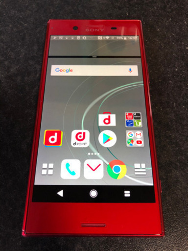 (売切れ)Xperia XZ Premium Rosso SO-04jシムフリー
