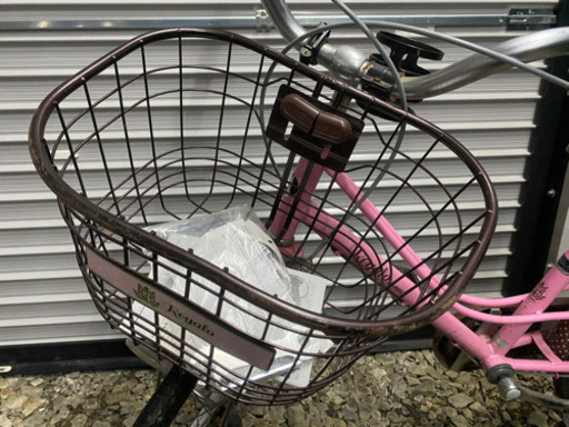 子供用　自転車　20インチ　ピンク　
