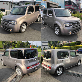 H27年式☆日産キューブ15G☆HID.ETC.Bカメラ.TV☆5万キロ台☆良好の画像