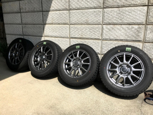 アルミホイールとスタッドレスタイヤセット