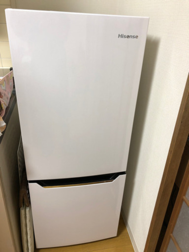 冷蔵庫　150L  ハイセンス　使用期間1年半