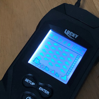 【お譲り先決定】LUCKYLAKER 魚群探知機