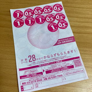 お話中＊2021春のパンまつり　8.5点分シール