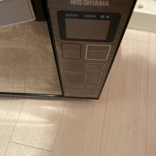 電子レンジアイリスオーヤマの画像
