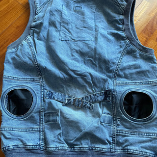 【取引完了】空調服　BlueB ベスト　サイズMの画像