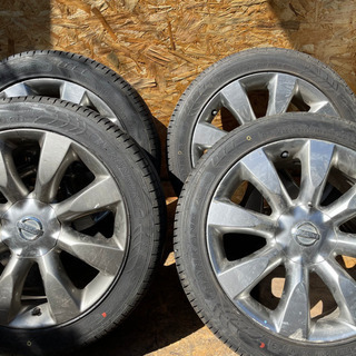 NANKANG 245/45R18 日産純正アルミホイール　18インチ