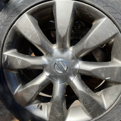 NANKANG 245/45R18 日産純正アルミホイール　18インチ