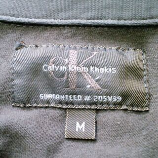 ９０ｓカルバンクライン Calvin klein Khakis ジップアップＴシャツの画像
