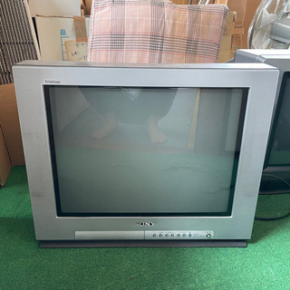 【無料／差し上げます】SONY ブラウン管テレビ／21型