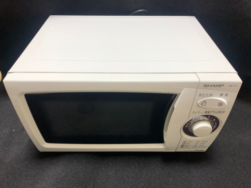 お値下げ！SHARP シャープ ☆ 電子レンジ ☆ RE-T1-W6 ☆ 60Hz ☆