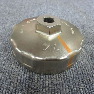 オイルフィルタレンチ74㎜カップ型の画像