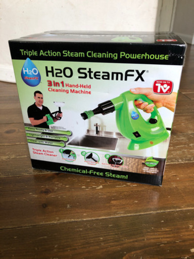 スチーム掃除　H2O スチームFX 新品