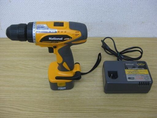 National ナショナル 充電式ドリルドライバー MYJOY EZT114 電気ドリル