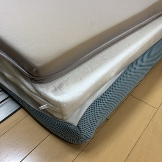 【引取・期日指定あり】低反発マットレス　3枚セット