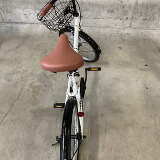 20インチカゴ付き折りたたみ自転車