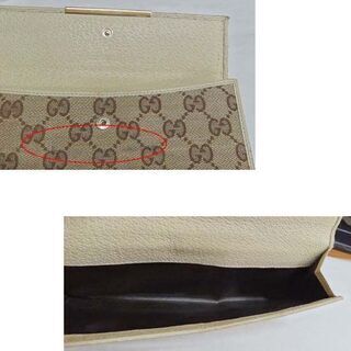 本物★GUCCI グッチ 長財布 Wホック GG柄 キャンバス ベージュ レディース 箱付き 女性用 ブランド品 ☆ PayPay(ペイペイ)決済可能 ☆ 札幌市 豊平区 平岸の画像