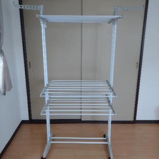 【購入者決定】【美品】早い物勝ち！大容量洗濯物干し　室内干し　物干し