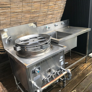 27日まで⭐︎業務用麺茹で機　業務用水道　ガス炊飯器　