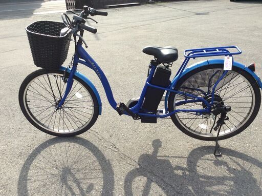 北摂地域限定配送も可能！！　訳有　電動アシスト自転車　207　ブルーJA21-0093