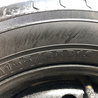 値下げしました。ヨコハマ　エコス　155/65/13の画像