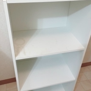 【無料】カラーボックス(ホワイト)