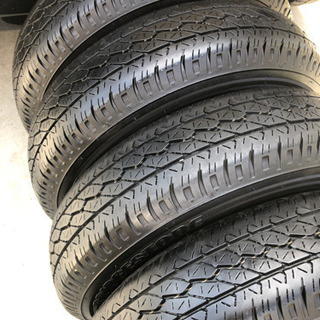 145R12LT 6pr  軽バン　軽トラ　貨物用　2019年製タイヤ　ブリジストン の画像