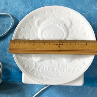 お話し中　　キティちゃん　ルームライト陶器の画像