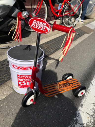アウトレット ラジオフライヤー キックボード 希少 アメリカン雑貨