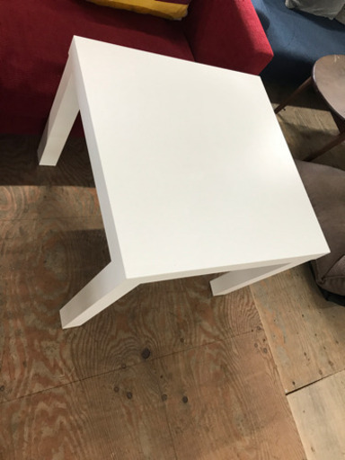 IKEA  ラック サイドテーブル テーブル 白　ブラック