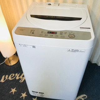 使用8ヶ月🌟美品😃全自動洗濯機✨SHARP🌟清掃済😻