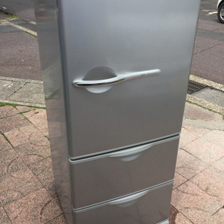 SANYO 冷蔵庫 SR-261T 255L 中古 家電・リサイクル SANYO 2010年製 255L 3段ドア 冷蔵庫 SR-261T(S