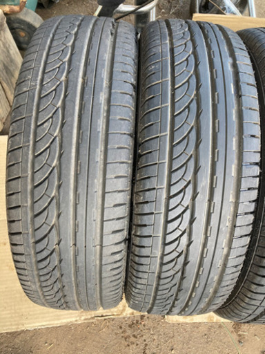 【取引中】夏タイヤホイール4本セット165/55R14 バリ山