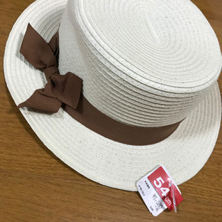 子供用　54cm 麦わら帽子