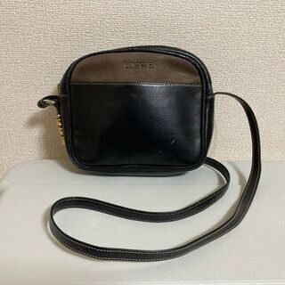 ロエベ ショルダーバッグ ヴィンテージ レザー LOEWE　正規品 検:トートバッグ  レア b3