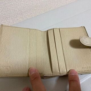 ロエベ 折りたたみ財布 ヴィンテージ レザー LOEWE　正規品 検:バッグ  レア b4の画像