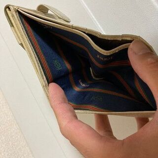 ロエベ 折りたたみ財布 ヴィンテージ レザー LOEWE　正規品 検:バッグ  レア b4の画像